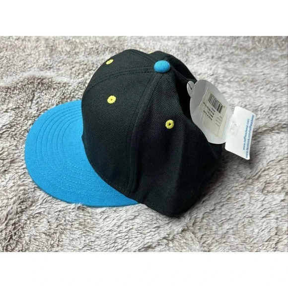 Neff Hat Cap Snapback Black Blue One Size Adjustable  Casual - Picture 11 of 14